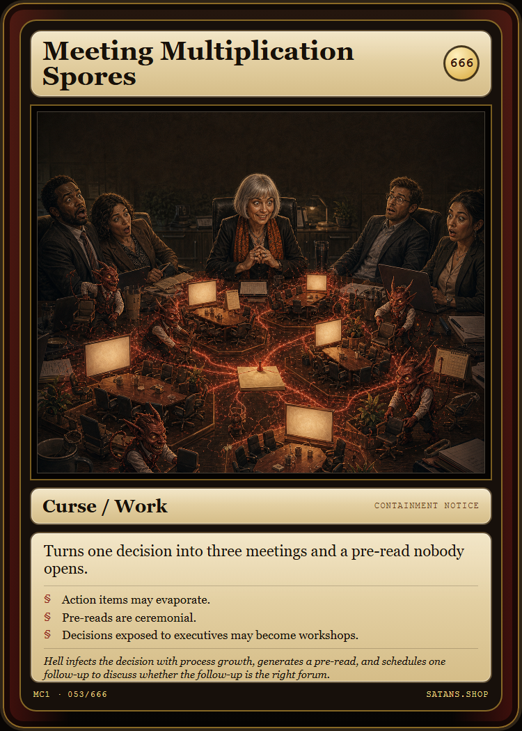 Meeting Multiplication Spores card