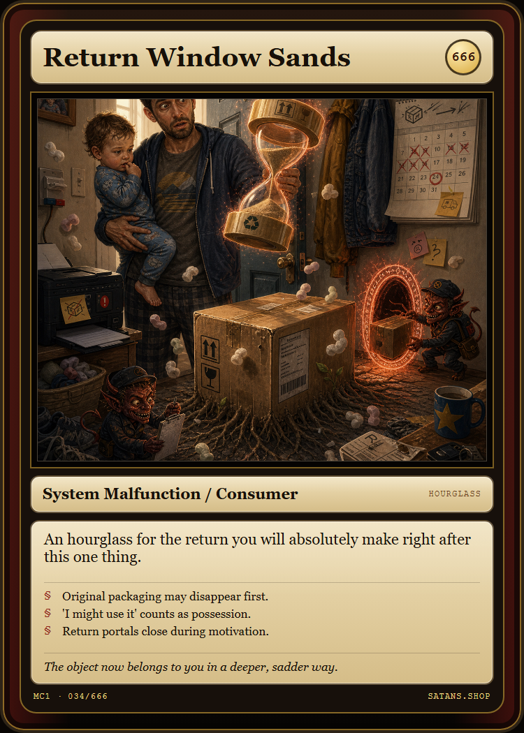 Return Window Sands card